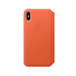 Funda tipo folio de cuero para iPhone XS Max