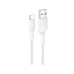 Cable trenzado USB-A a USB-C de 15 W (1 metro)